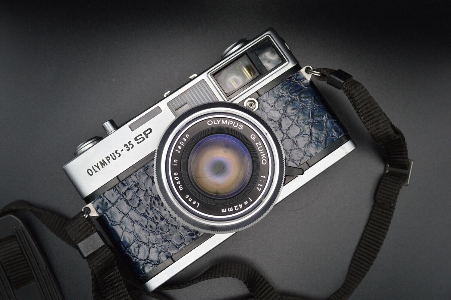 Olympus 35 SP 35mm Rangefinder Film Camera Clad Seals - As Is