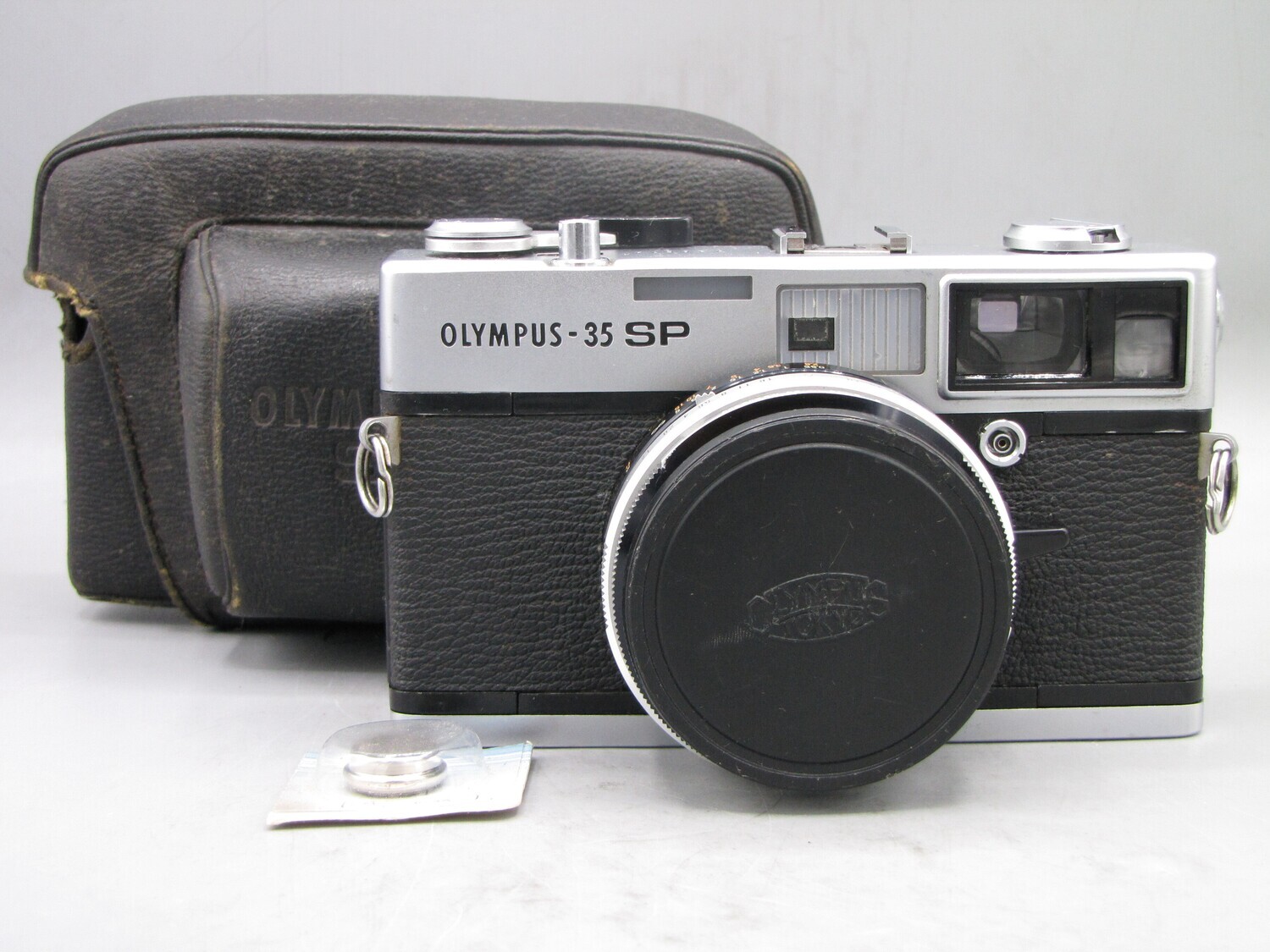Olympus 35 SP 35mm RF Camera Clad Seals Battery Tested