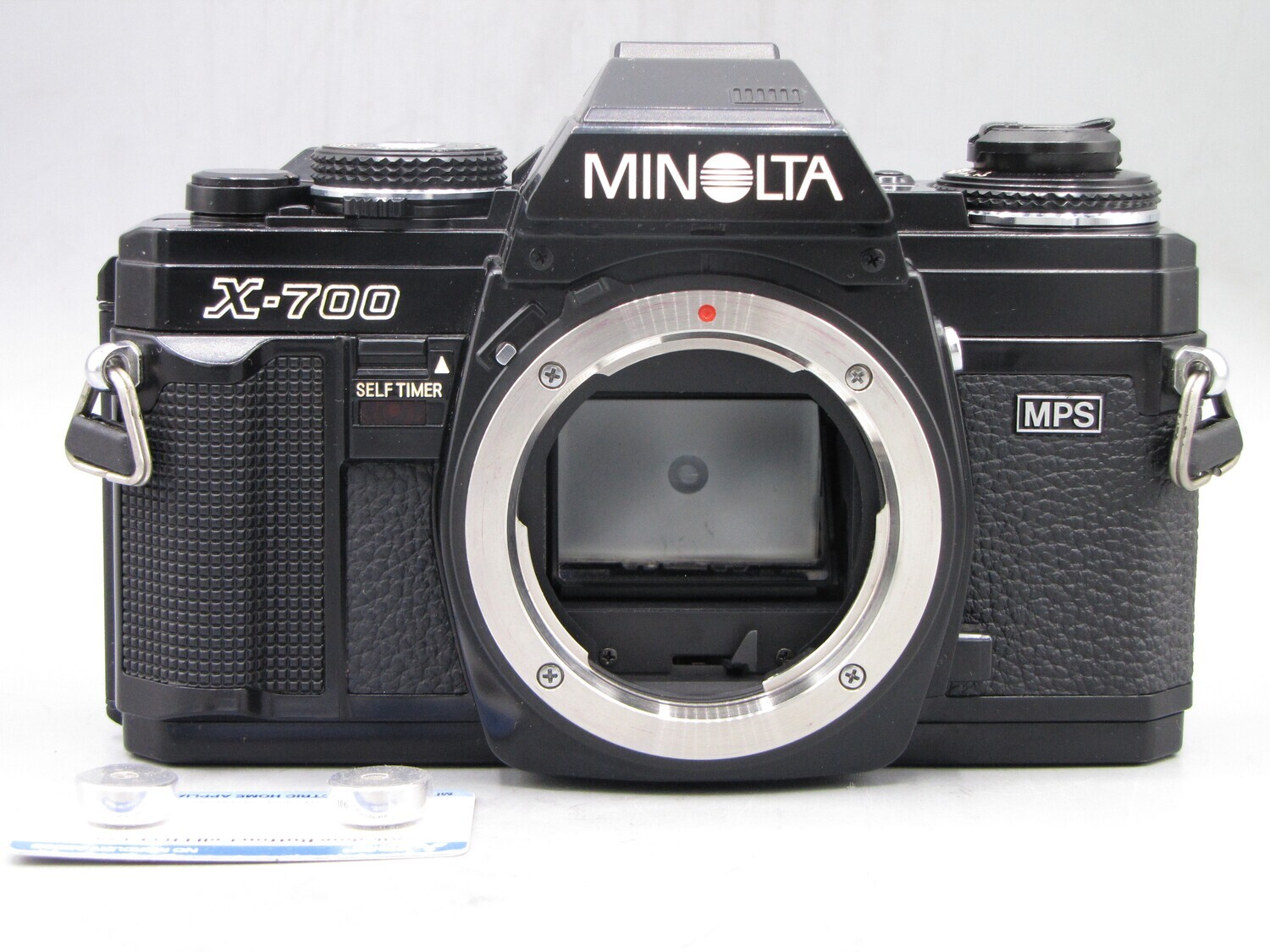 Minolta X-700 35mm SLR Camera Body Clad Seals Battery Tested