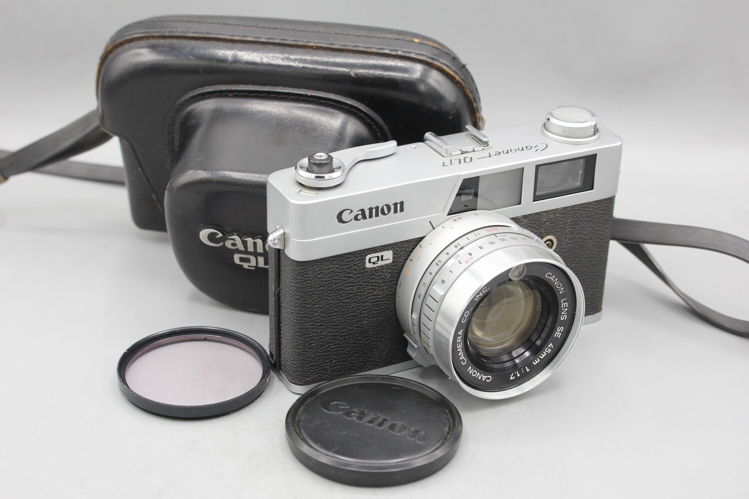 Canon QL17 35mm Rangefinder Camera Clad Seals Tested EXC+