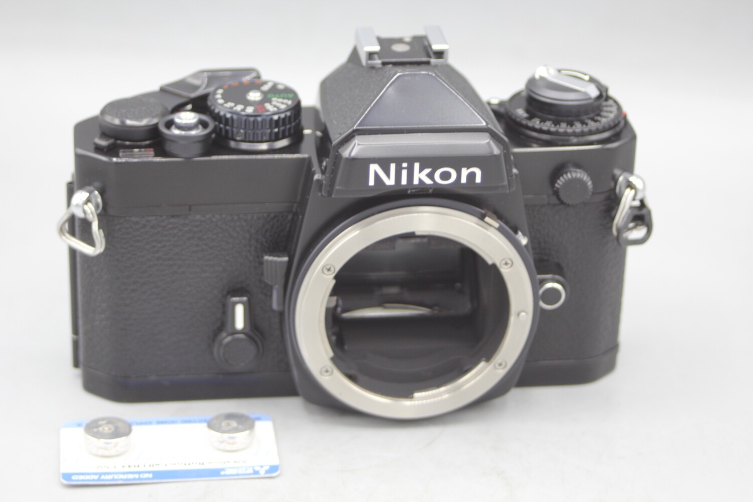 Nikon FE 35mm Film Camera Body Clad Seals Tested