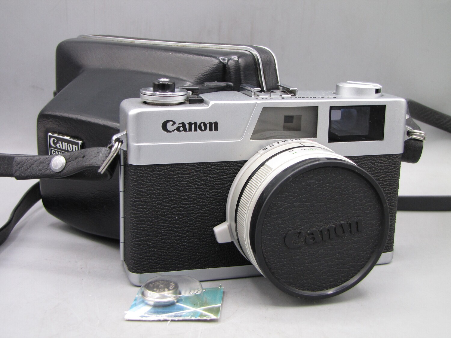 Canon Canonet 28 35mm RF Camera Clad Battery Tested