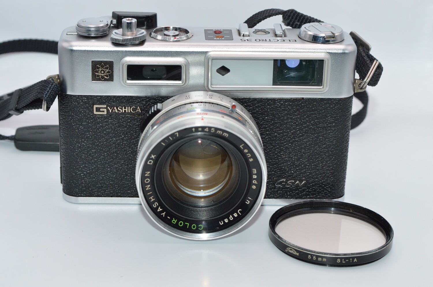 Yashica Electro 35 GSN 35mm Rangefinder Camera Clad Seals Tested