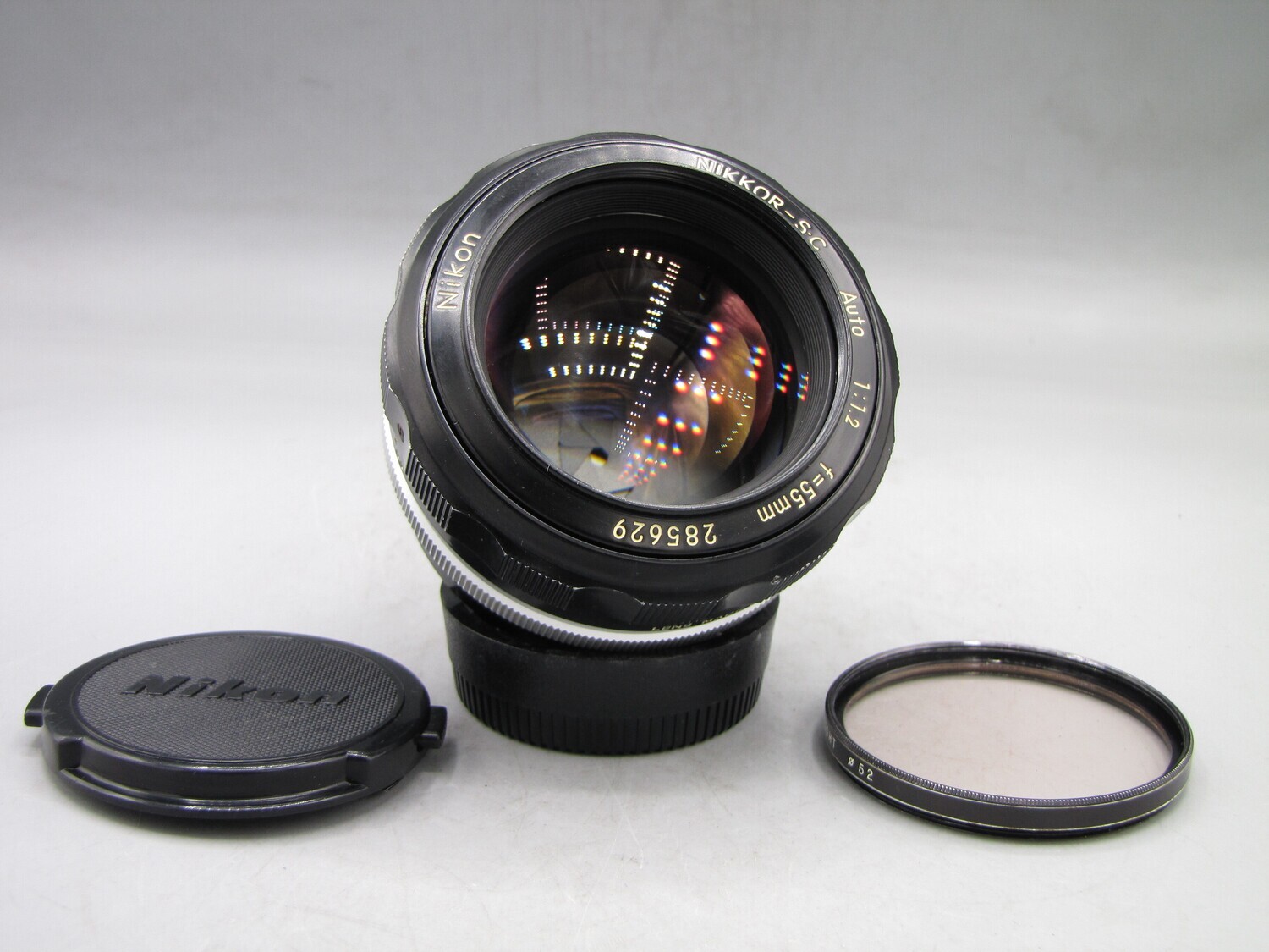 Nikon Nikkor-S.C 55mm 1:1.2 Lens Serviced & Tested