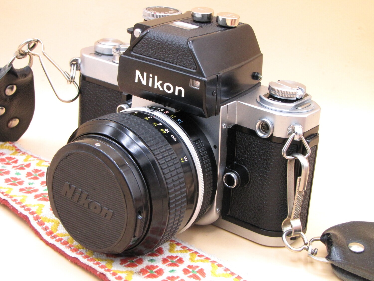 Nikon F2 A 35mm SLR Camera w 50mm 1:1.4 Lens Tested