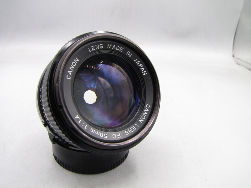 Canon FD 50mm 1:1.4 Lens Tested