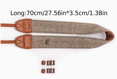 Vintage Weave Camera Neck Strap, Camera Shoulder Belt Strap