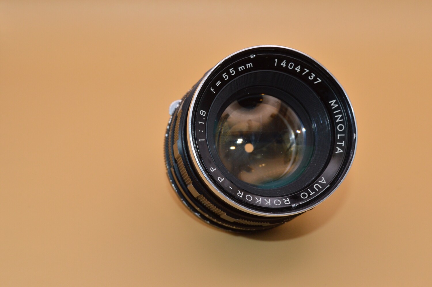 Minolta Rokkor - PF 1:1.8 f 55mm Lens As Is