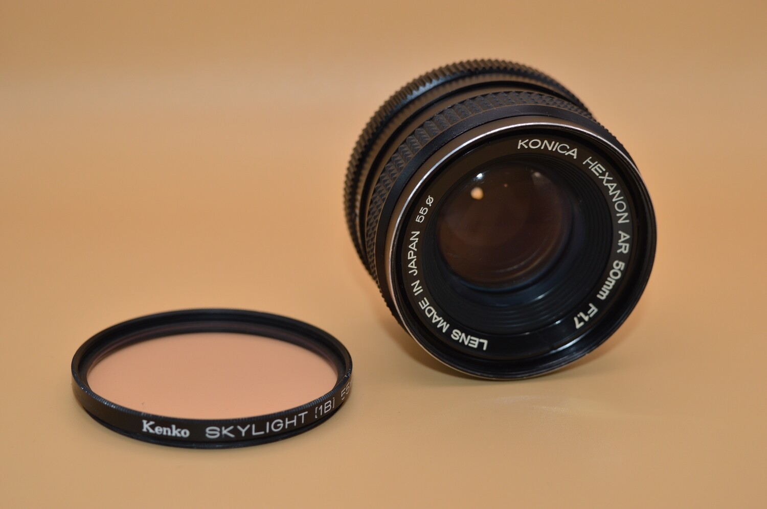 Konica Hexanon AR 50mm 1.7 Lens for parts/repairs as is