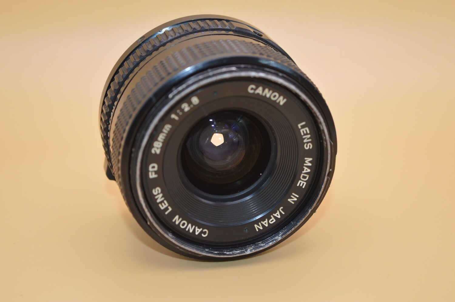 Canon FD 28mm 1:2.8 Lens SR. 193667 for parts/repairs as is