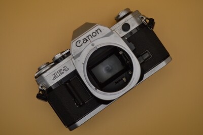 Canon AE-1 35mm SLR Camera Body Clad Seals - As Is