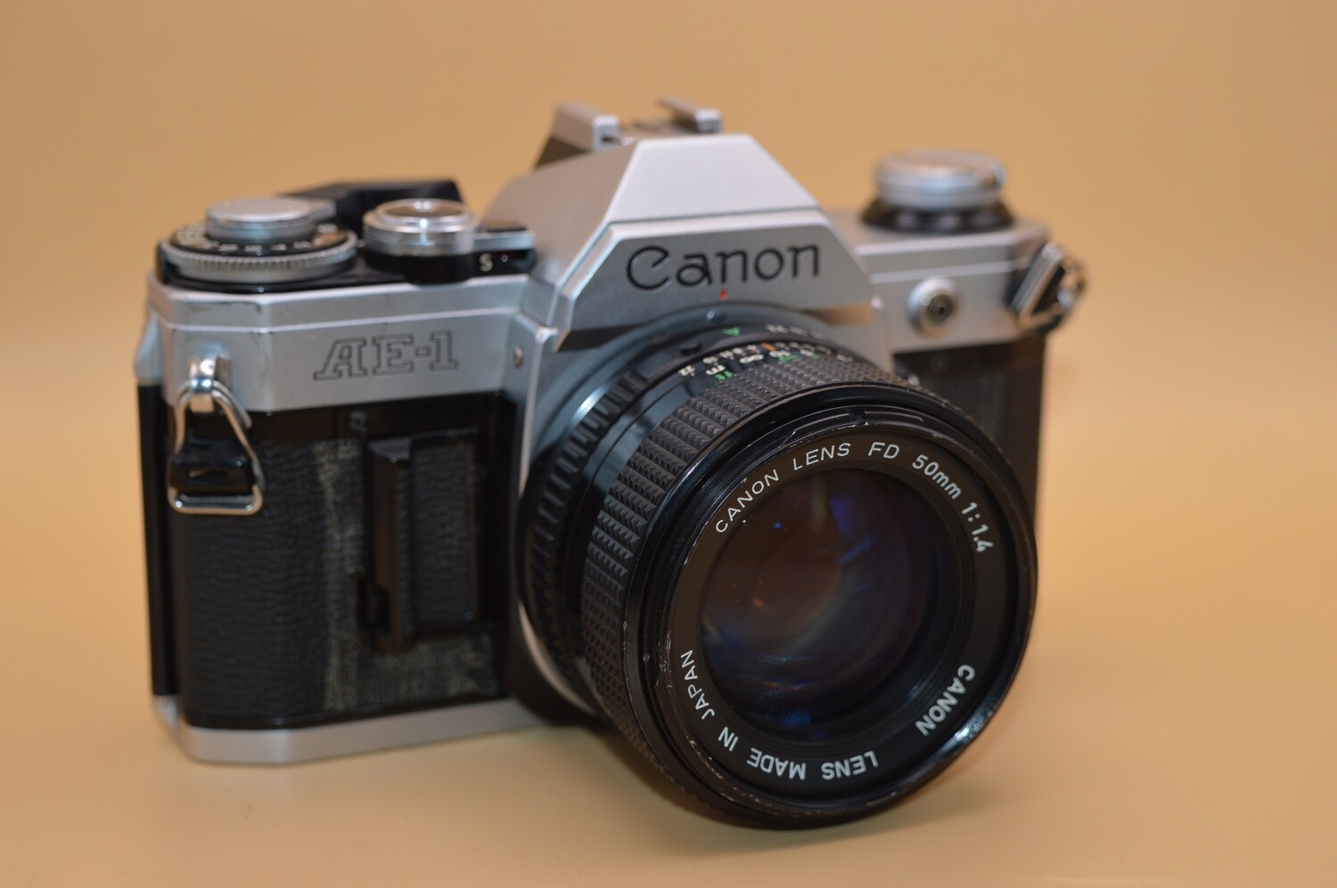 Canon AE-1 35mm SLR Camera w 1.4 Spare & Repair