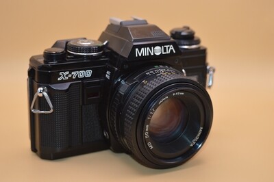 Minolta X-700 35mm SLR Camera with lens - Spare &amp; Repair