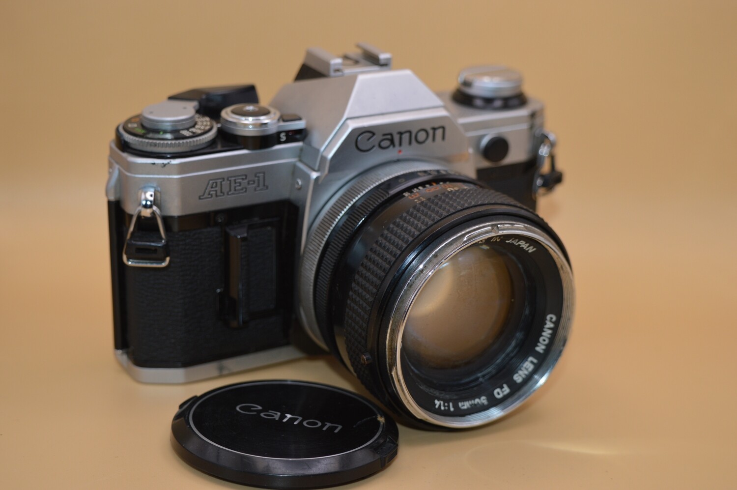 Canon AE-1 35mm SLR Camera w 1.4 lens Spare & Repair