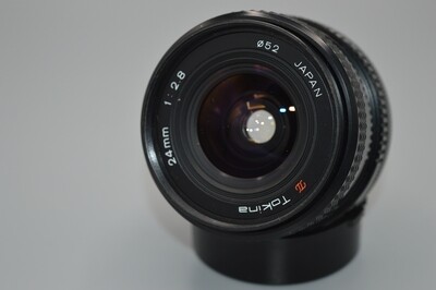 Tokina 24mm 1:2.8 Lens for FD AE1 &amp; A1 cameras Tested - Serviced