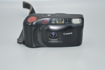 Canon sure Shot Joy Date 35mm point &amp; shoot Film Camera 1:4.5 Lens