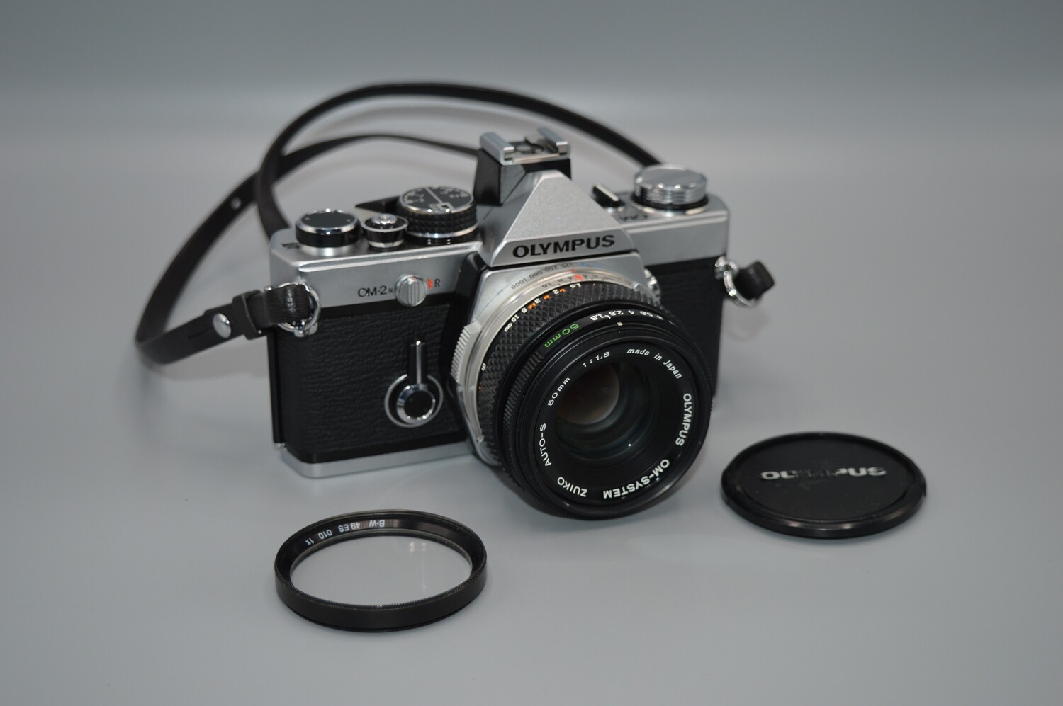 Olympus OM2 35mm SLR Film Camera with 1:1.8 50mm Lens