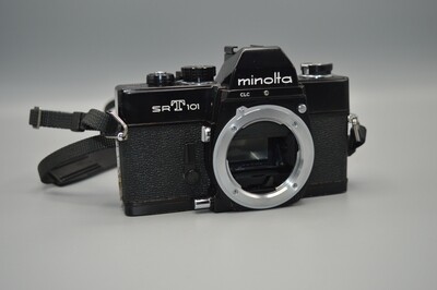 Minolta SRT101 35mm SLR Camera Body TESTED