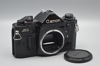 Canon A1 35mm SLR Film Camera Body Black Fully Serviced