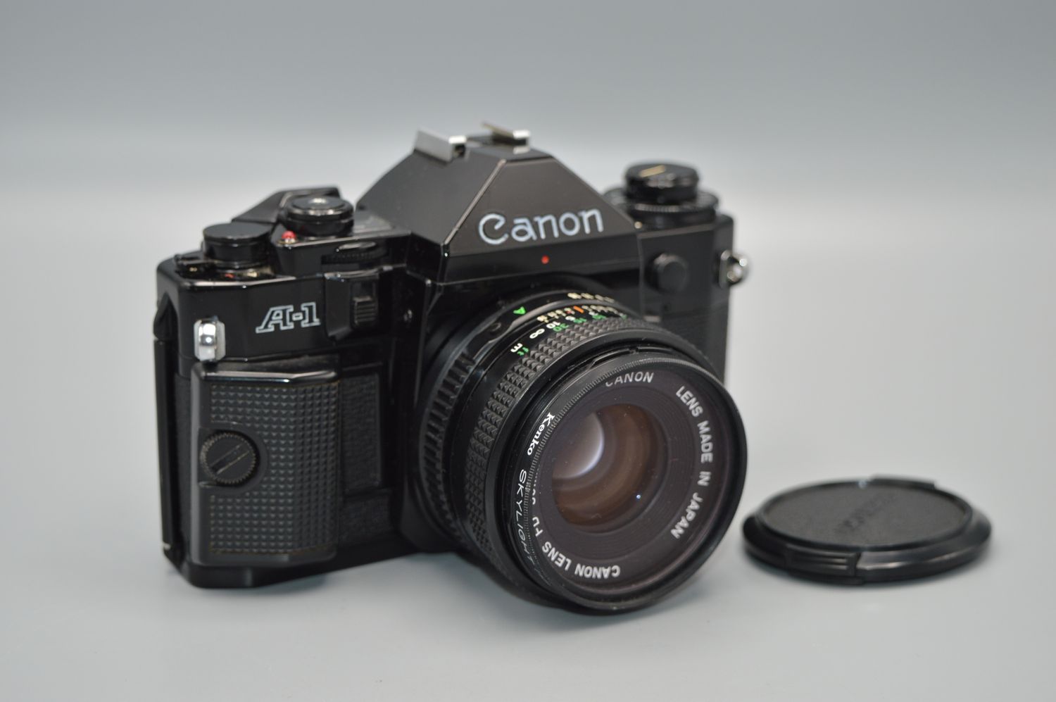 Canon A1 35mm SLR Film Camera Black Fully Serviced * READ*