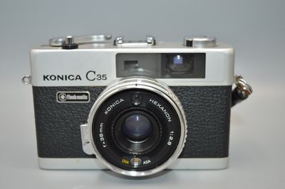 Konica C35 Rangefinder Vintage Film Camera 38MM 2.8
