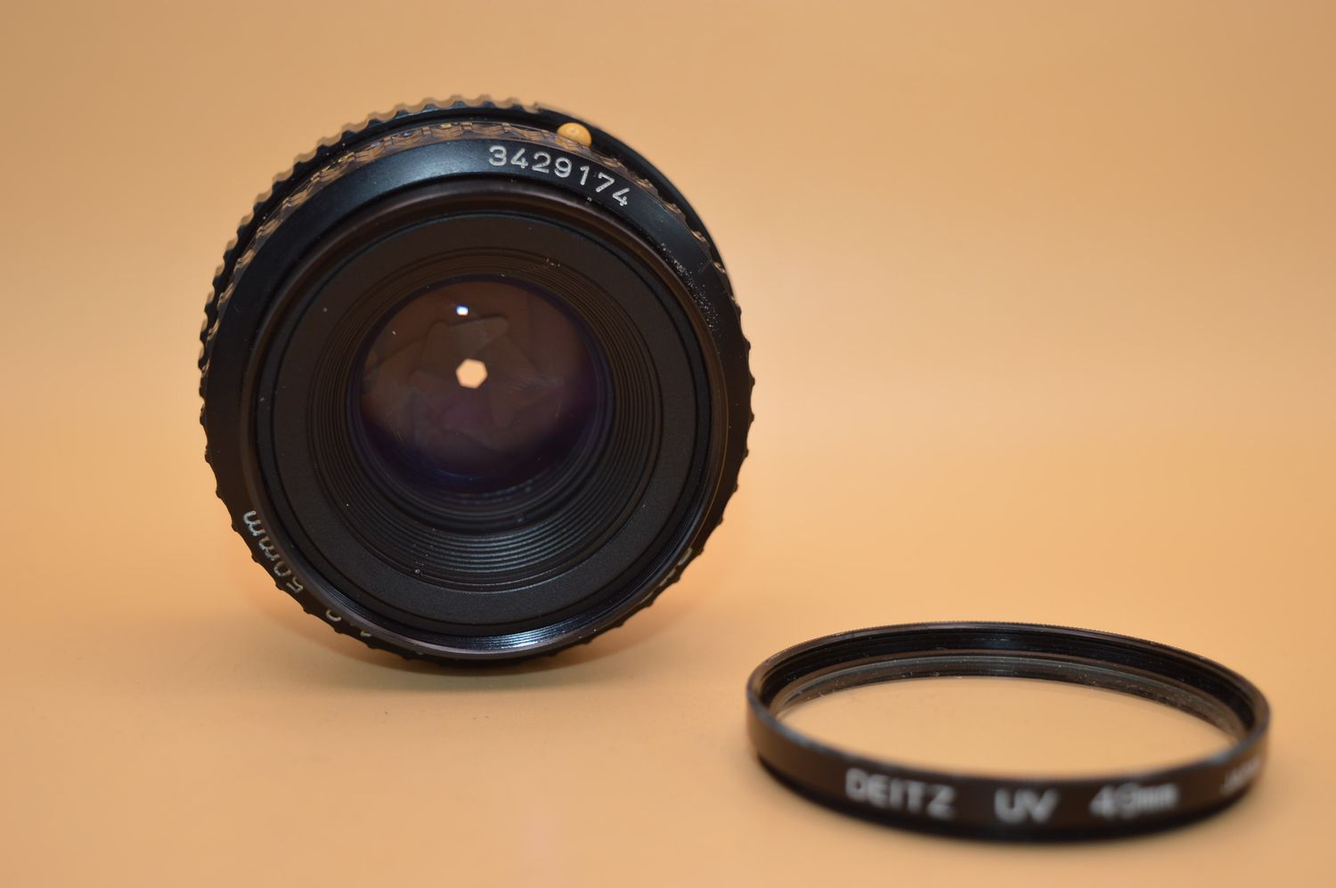 Pentax Smc 1:1.2/50 Vintage Camera Lens Spare Or Repair