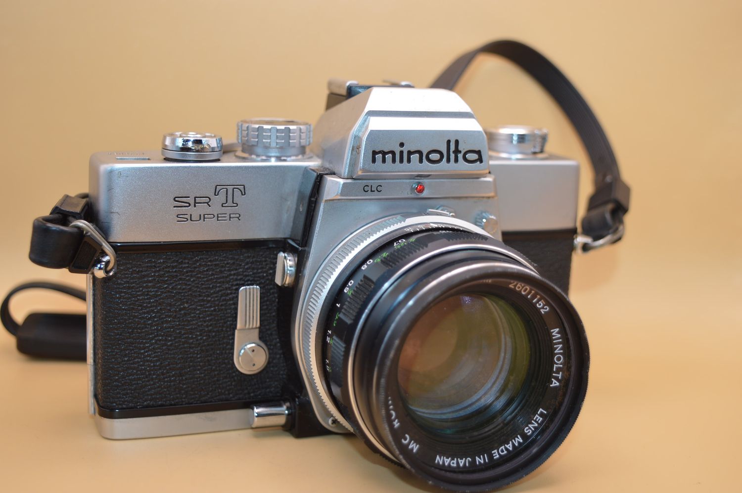 Minolta Srt Super 35mm Slr Vintage Film Camera * Read*