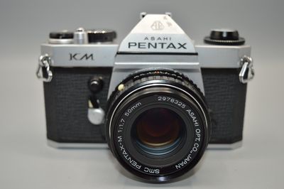 Vintage Pentax KM 35mm SLR Film Camera Fully Working