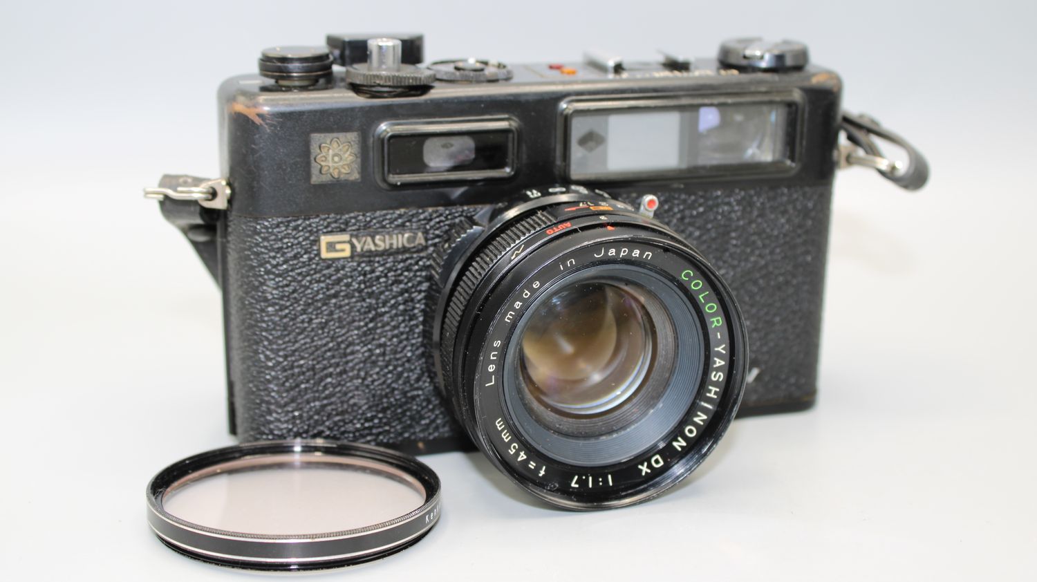 YASHICA ELECTRO 35 GTN 35MM RANGEFINDER VINTAGE FILM CAMERA 1:1.7 45MM