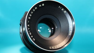 Mamiya Sekor NB 127mm 1:3.5 lens for parts as is sale