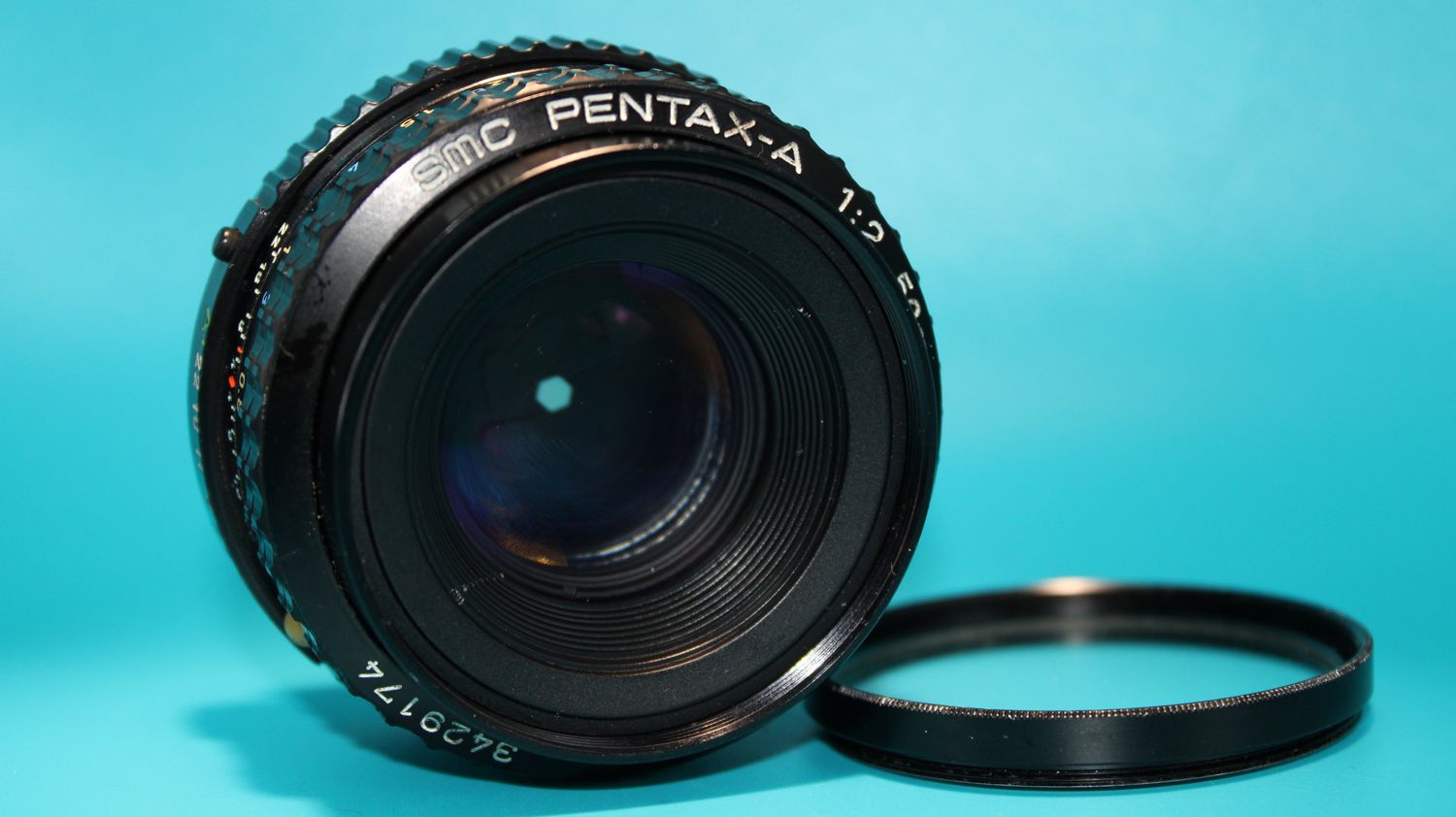Pentax Smc 1:1.2/50 Vintage Camera Lens Spare Or Repair