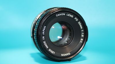 Canon FD 50mm 1:1.8 S.C Lens - Spare &amp; Repair
