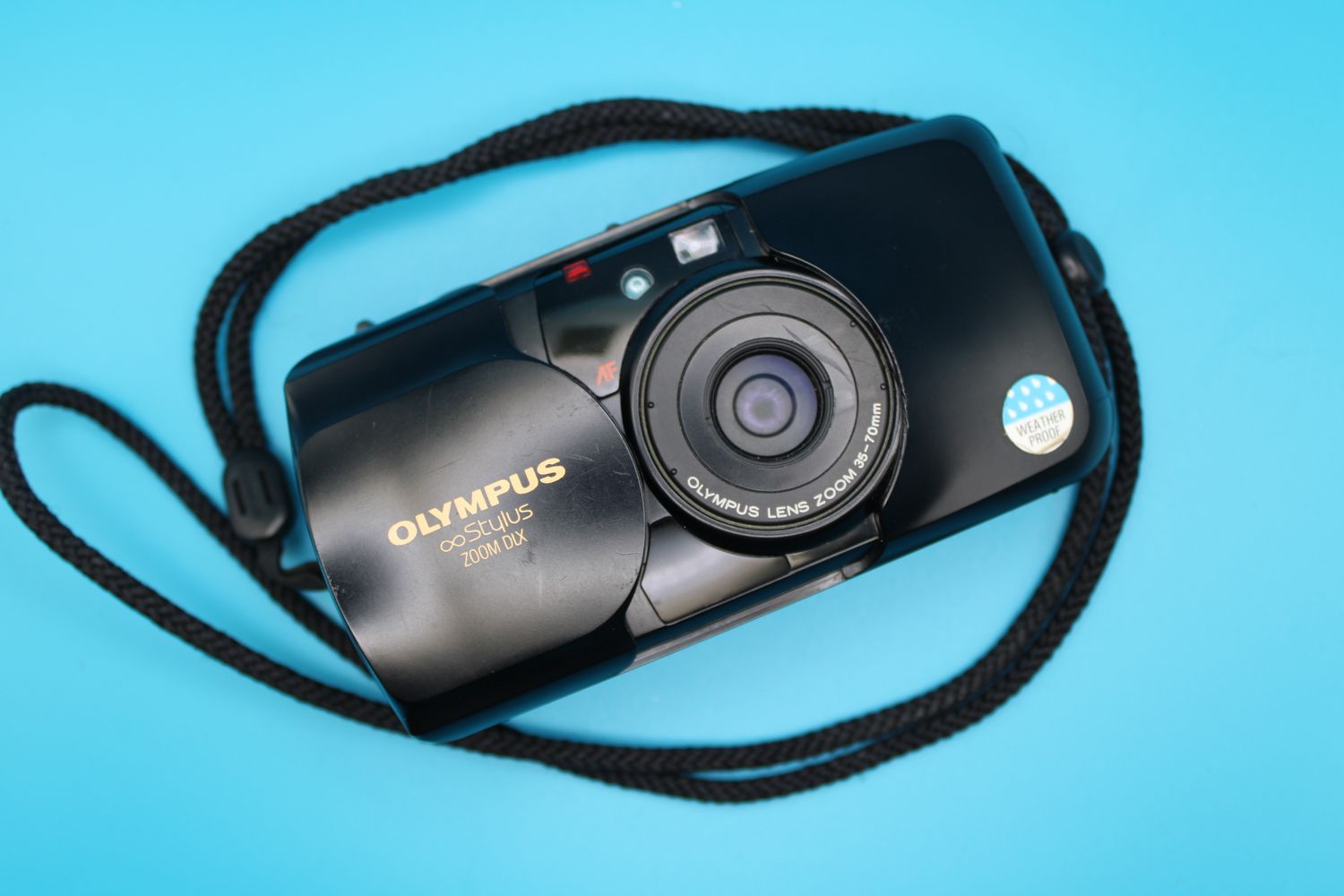 Olympus Stylus Zoom P&amp;S Camera for parts or repairs - As Is