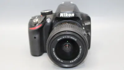 NIKON D3200 DSLR DIGITAL CAMERA 24.2MP W/18-55 mm DX VR Lens - Fully Serviced