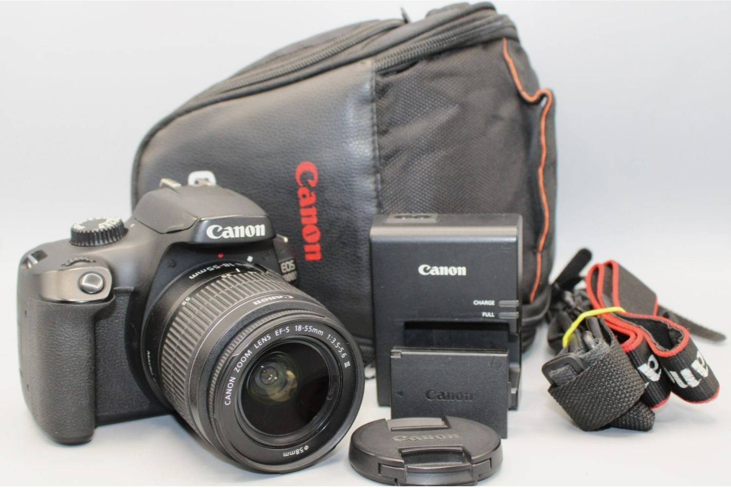 CANON EOS 4000D 18MP DIGITAL SLR CAMERA WITH 18-55mm LENS - Fully Serviced