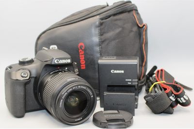 CANON EOS 4000D 18MP DIGITAL SLR CAMERA WITH 18-55mm LENS - Fully Serviced