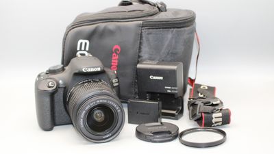 CANON EOS 1200D 18MP DIGITAL SLR CAMERA WITH 18-55mm LENS - Fully Serviced