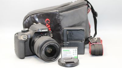 CANON EOS 4000D 18MP DIGITAL SLR CAMERA WITH 18-55mm LENS - Fully Serviced