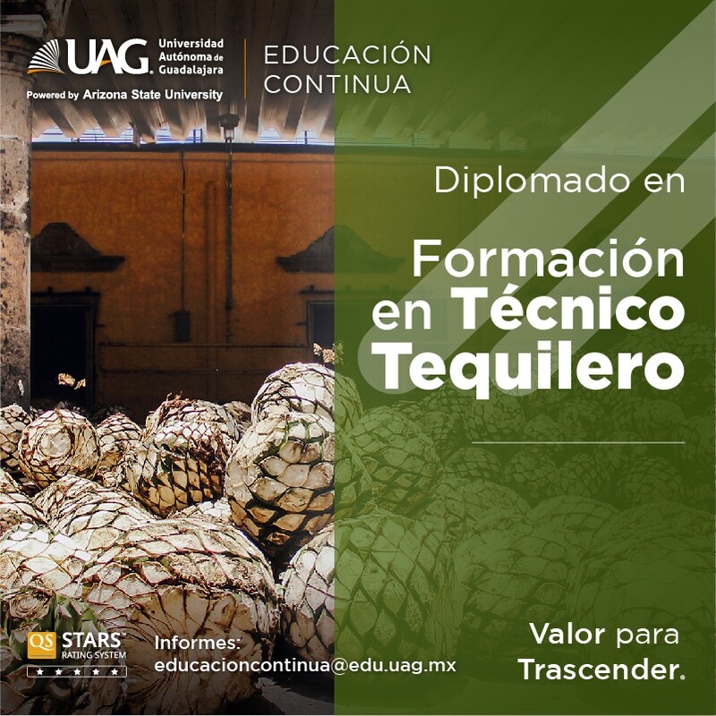 Diplomado en Formación en Técnico Tequilero