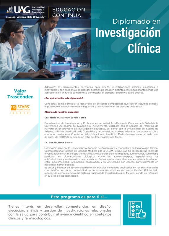 Diplomado en Investigación Clinica