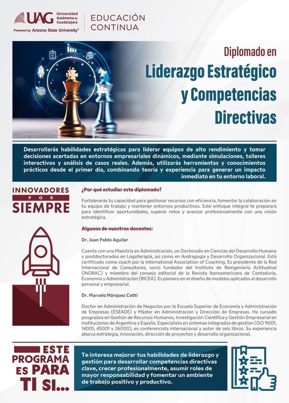 Diplomado en Liderazgo Estratégico y Competencias Directivas