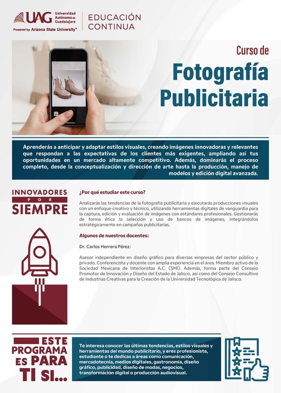 Curso de Fotografía Publicitaria