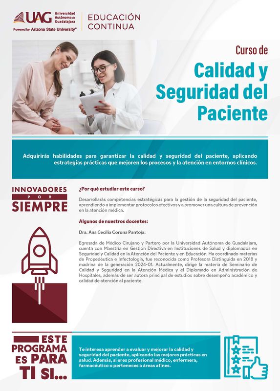 Curso de Calidad y Seguridad del Paciente