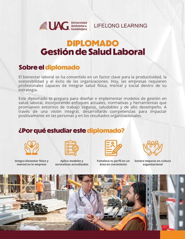 Diplomado en Gestión en Salud Laboral