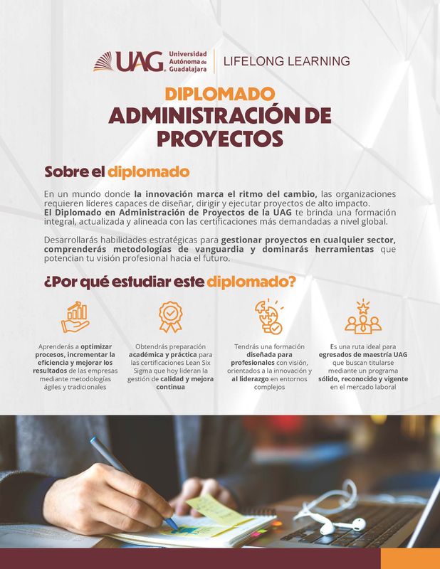 Diplomado en Administración de Proyectos