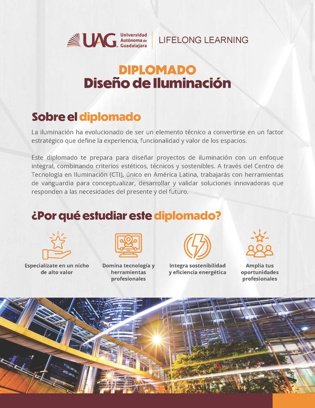 Diplomado en  Diseño de Iluminación