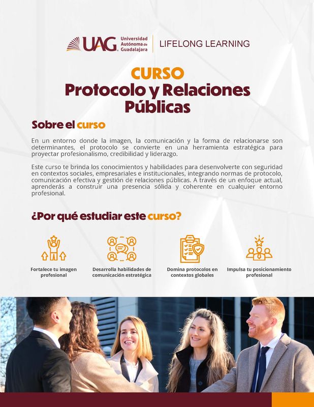 Curso Protocolo y Relaciones Públicas