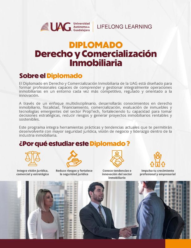 Diplomado Derecho y Comercialización Inmobiliaria