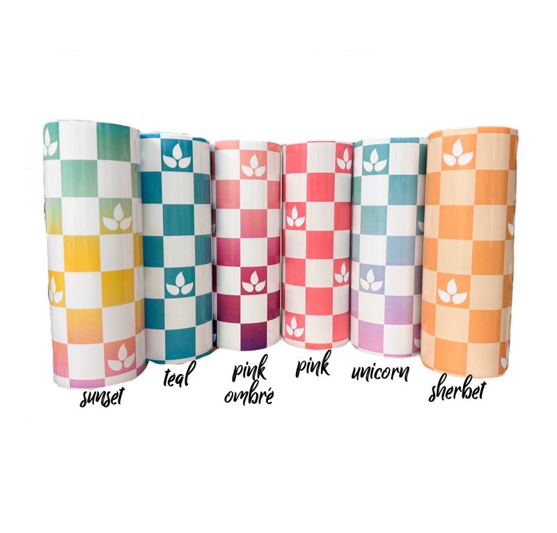 Brave Checkered Tumbler