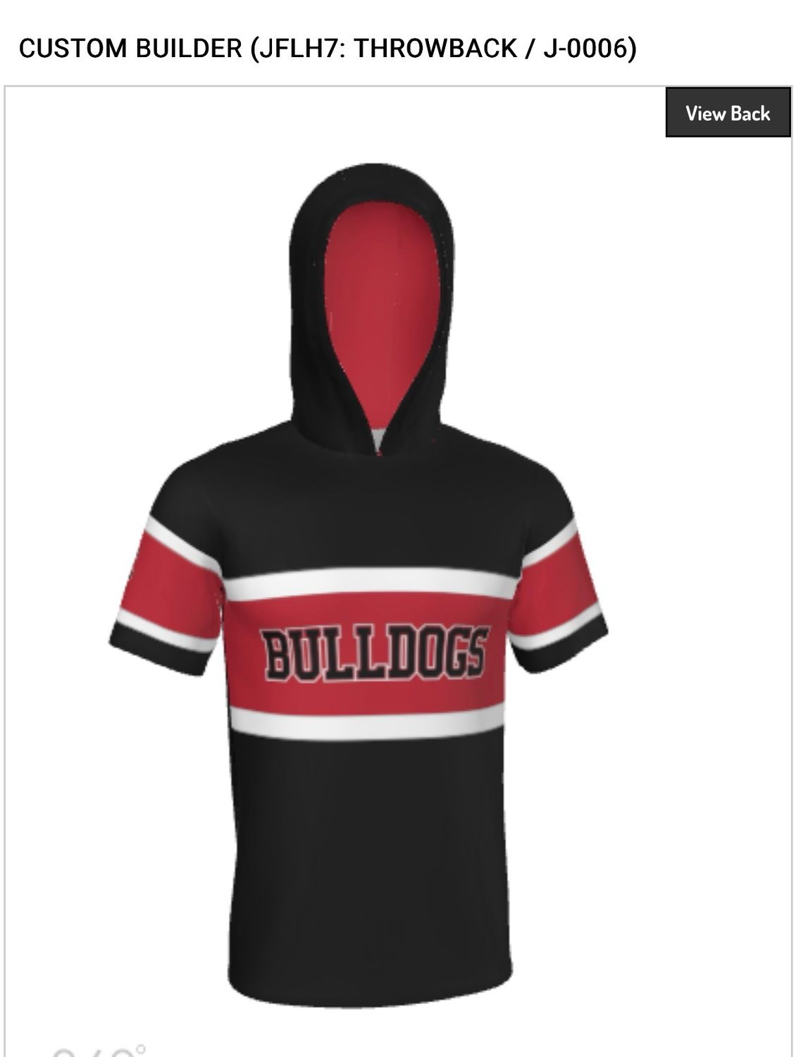 Champro Short Sleeve Hooded Fleece (personalization optional)